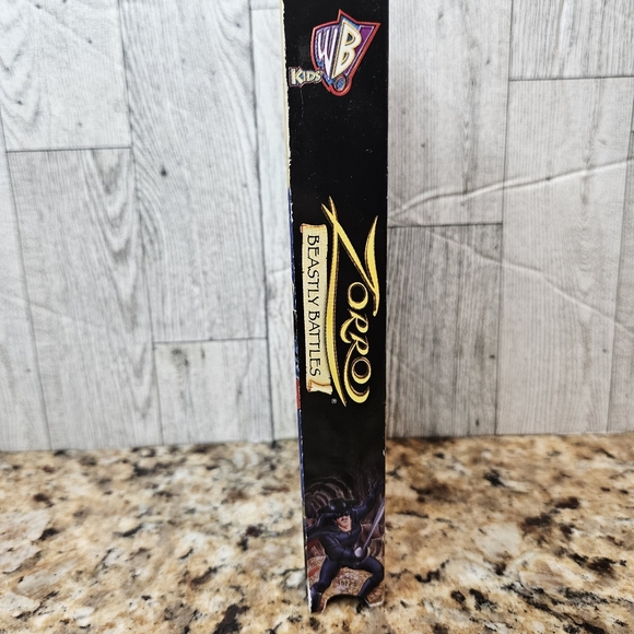Zorro Beastly Battles Kids WB VHS Color 46 Minutes Cardboard Sleeve - Picture 4 of 10